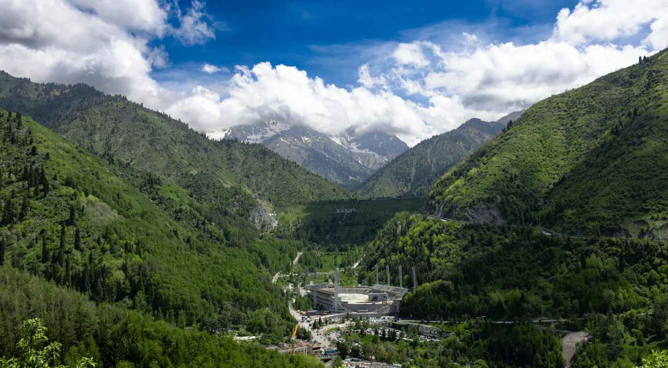 Azerbaijan and Kazakhstan